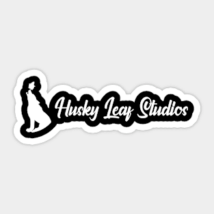 The Husky-Leaf Sticker